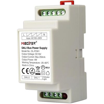 Synergy 21, Beleuchtung Zubehör, LED DALI-Bus-Stromversorgung (DIN-Schiene) *Milight/Miboxer* Synergy 21, Beleuchtung Zubehör, LED DALI-Bus-Stromversorgung (DIN-Schiene) *Milight/Miboxer*