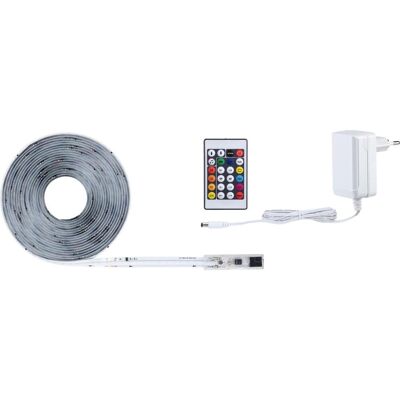 Paulmann, LED Streifen, SimpLED Stripe Set Motion Music (RGBIC, 500 cm, Indoor) Paulmann, LED Streifen, SimpLED Stripe Set Motion Music (RGBIC, 500 cm, Indoor)