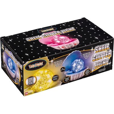 Top-Light, Nachtlicht, Top Light - Shell Lamp with Glitter Light (71250) Top-Light, Nachtlicht, Top Light - Shell Lamp with Glitter Light (71250)