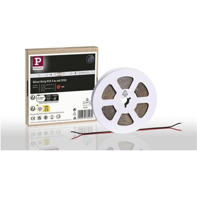 Paulmann, LED Streifen, Pro Strip Silver P25 (Rot, 500 cm, Indoor) Paulmann, LED Streifen, Pro Strip Silver P25 (Rot, 500 cm, Indoor)
