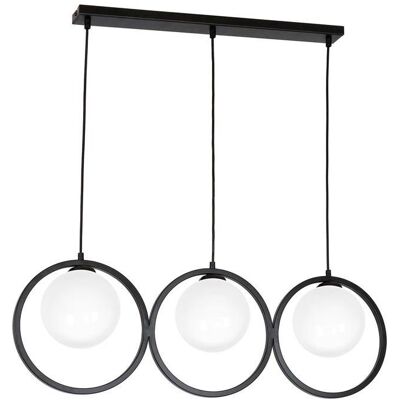 Domoletti, Pendelleuchte, Pendant Light Konya 3xe14 Black/White (E14) Domoletti, Pendelleuchte, Pendant Light Konya 3xe14 Black/White (E14)