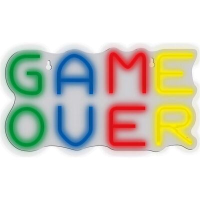 Manta, LED Streifen, SNL102MT Style Neon Lights Game Over (Mehrfarbig, 29.50 cm, Indoor) Manta, LED Streifen, SNL102MT Style Neon Lights Game Over (Mehrfarbig, 29.50 cm, Indoor)