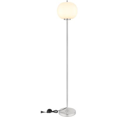 Globo Silber Stehlampe - Klassischer Stil - 160cm hoch Globo Silber Stehlampe - Klassischer Stil - 160cm hoch