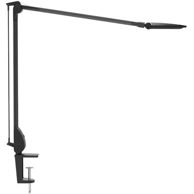 Maul, Trennwand, LED-Tischleuchte MAULoptimus, colour vario, dim., Klemmfuss - anthrazit Maul, Trennwand, LED-Tischleuchte MAULoptimus, colour vario, dim., Klemmfuss - anthrazit