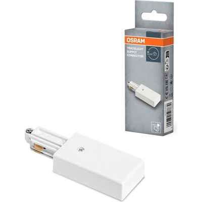 Osram, Beleuchtung Zubehör, Tracklight Supply Connector White Osram, Beleuchtung Zubehör, Tracklight Supply Connector White