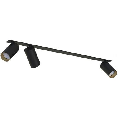 Nowodvorski, Deckenleuchte, Deckenleuchte Verstellbare Strahler Mono 7691 schwarze Spotleuchte für die Garderobe (GU10) Nowodvorski, Deckenleuchte, Deckenleuchte Verstellbare Strahler Mono 7691 schwarze Spotleuchte für die Garderobe (GU10)