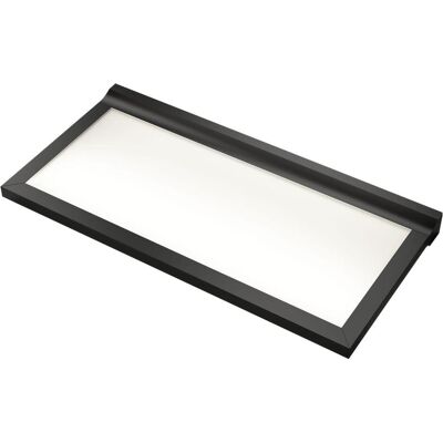 L&S - Paper Shelf Tablarleuchte - 900 mm - Aluminum - Wandregalleuchte L&S - Paper Shelf Tablarleuchte - 900 mm - Aluminum - Wandregalleuchte
