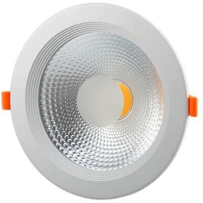 Optonica, Arbeitsleuchte, 20W LED COB Einbauleuchte Rund 145° Neutralweiss TÜV (1600 lm) Optonica, Arbeitsleuchte, 20W LED COB Einbauleuchte Rund 145° Neutralweiss TÜV (1600 lm)