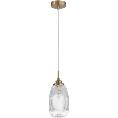 Nova Luce MOND Pendelleuchte Satin Gold - Deckenleuchte Nova Luce MOND Pendelleuchte Satin Gold - Deckenleuchte