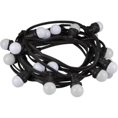 X-mas & Gadget light - ropelight, Lichterkette, PARTY-LICHTERKETTE mit 20 WARMWEIssE LED-LAMPEN (11 m) X-mas & Gadget light - ropelight, Lichterkette, PARTY-LICHTERKETTE mit 20 WARMWEIssE LED-LAMPEN (11 m)