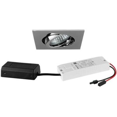 Brumberg LED-Einbaustrahler-Set - DALI dimmbar, 230V, Chrom Brumberg LED-Einbaustrahler-Set - DALI dimmbar, 230V, Chrom