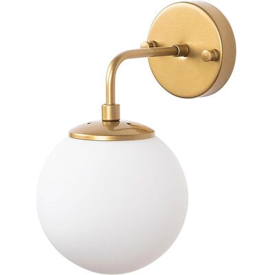 Opviq Wandleuchte Horns - 12215 - Wandleuchte, Gold, E14, 40W - Wandleuchte Opviq Wandleuchte Horns - 12215 - Wandleuchte, Gold, E14, 40W - Wandleuchte