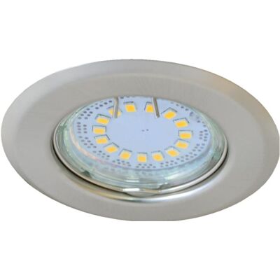 Tracon, Deckenleuchte, Einbauleuchte für Spotlampen, mat krom Tracon, Deckenleuchte, Einbauleuchte für Spotlampen, mat krom