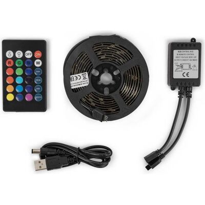 Avide, LED Streifen, LED Streifen Blister 5V SMD5050 30LED RGB IP65 2m (Mehrfarbig, 200 cm, Indoor) Avide, LED Streifen, LED Streifen Blister 5V SMD5050 30LED RGB IP65 2m (Mehrfarbig, 200 cm, Indoor)
