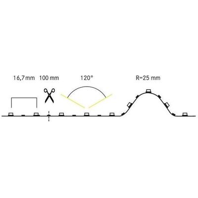 Brumberg LED Streifen - 20000mm, 5W/m, 4000K - LED Flexband Brumberg LED Streifen - 20000mm, 5W/m, 4000K - LED Flexband