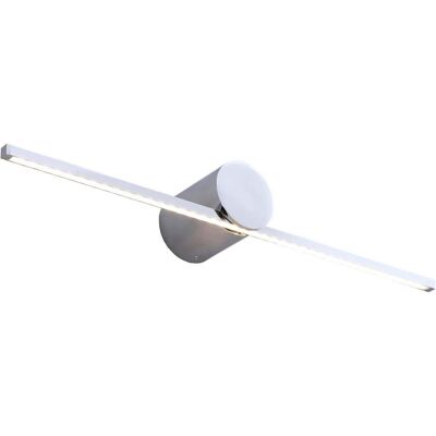 Light Prestige, Tischlampe, Wall LED Light Modern Slim M Ip44 Chrome (800 lm) Light Prestige, Tischlampe, Wall LED Light Modern Slim M Ip44 Chrome (800 lm)