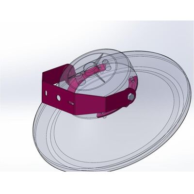 Synergy 21, Beleuchtung Zubehör, LED Spot Pendelleuchte UFO zub. Wandhalterung für UFO size M Bügel kurz Synergy 21, Beleuchtung Zubehör, LED Spot Pendelleuchte UFO zub. Wandhalterung für UFO size M Bügel kurz