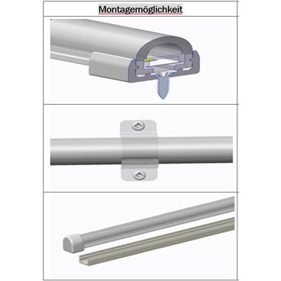 Synergy 21, LED Streifen, LED Flex Strip NEON TB neutralweiss DC24V (Neutralweiss, 500 cm, Indoor) Synergy 21, LED Streifen, LED Flex Strip NEON TB neutralweiss DC24V (Neutralweiss, 500 cm, Indoor)
