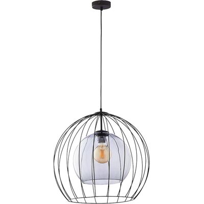 Orno, Pendelleuchte, DUNIA 500 1P, Hängelampe, E27 max.15W, schwarz (E27) Orno, Pendelleuchte, DUNIA 500 1P, Hängelampe, E27 max.15W, schwarz (E27)