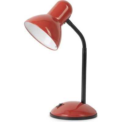 Avide, Tischlampe, Basic Tischleuchte Simple Rot flexibler Schwanenhals Avide, Tischlampe, Basic Tischleuchte Simple Rot flexibler Schwanenhals