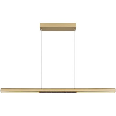 Globo, Pendelleuchte, Cody LED Hängeleuchte 24W Warmweiss Goldfarben Matt, Metall 150cm 17018G (2770 lm) Globo, Pendelleuchte, Cody LED Hängeleuchte 24W Warmweiss Goldfarben Matt, Metall 150cm 17018G (2770 lm)