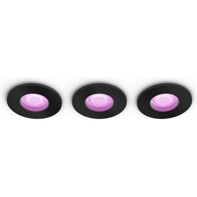 Philips Hue, Wandleuchte + Deckenleuchte, White & Colour Ambiance Xamento (350 lm, GU10) Philips Hue, Wandleuchte + Deckenleuchte, White & Colour Ambiance Xamento (350 lm, GU10)