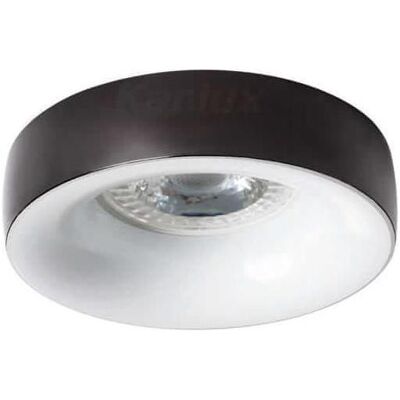 Kanlux, Beleuchtung Zubehör, ELNIS L 27807 Einbaurahmen Dekoring GU5,3/GU10 anthrazit, weiss Kanlux, Beleuchtung Zubehör, ELNIS L 27807 Einbaurahmen Dekoring GU5,3/GU10 anthrazit, weiss
