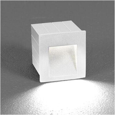 Nowodvorski, Deckenleuchte, Wandleuchte Externe Wandeinbauleuchte Step 1x3W LED IP44 weiss 6908 - 6908 Nowodvorski, Deckenleuchte, Wandleuchte Externe Wandeinbauleuchte Step 1x3W LED IP44 weiss 6908 - 6908
