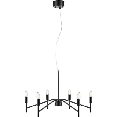 Markslöjd, Pendelleuchte, MONARCH Pendant 6L Black Markslöjd, Pendelleuchte, MONARCH Pendant 6L Black
