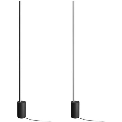 WiZ, Stehlampe, signify philips hue gradient signe stehleuchte schwarz 2er set WiZ, Stehlampe, signify philips hue gradient signe stehleuchte schwarz 2er set