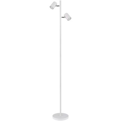 GLOBO LIGHTING Stehlampe - Moderner Weißer Metall-Look GLOBO LIGHTING Stehlampe - Moderner Weißer Metall-Look