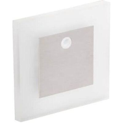 Kanlux, Deckenleuchte, APUS 27371 LED Einbauleuchte 0,8W tageslichtweiss gebürsteter Stahl Kanlux, Deckenleuchte, APUS 27371 LED Einbauleuchte 0,8W tageslichtweiss gebürsteter Stahl