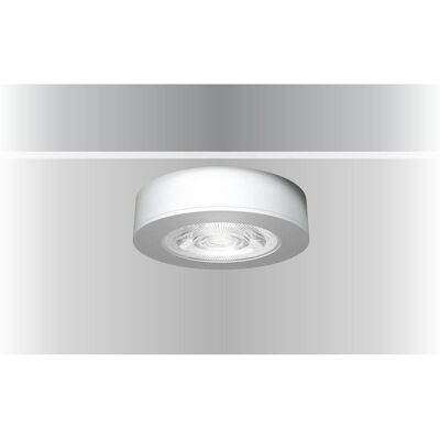 Synergy 21, Deckenleuchte, LED Deckeneinbauspot Helios silber, rund, Aufputzrahmen Synergy 21, Deckenleuchte, LED Deckeneinbauspot Helios silber, rund, Aufputzrahmen