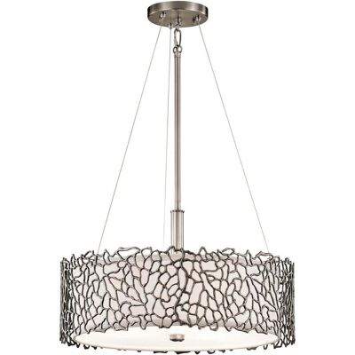 Kichler Silver Coral 3-Licht Deckenleuchte - Deckenleuchte Kichler Silver Coral 3-Licht Deckenleuchte - Deckenleuchte