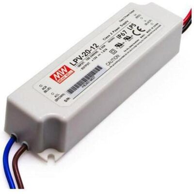 Mean Well LPV-20-12 Wasserdicht 12V Netzteil - 20W Mean Well LPV-20-12 Wasserdicht 12V Netzteil - 20W
