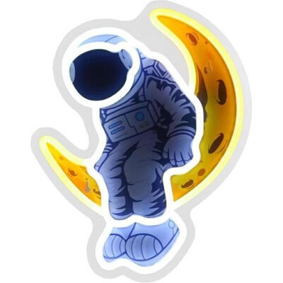 Beline, Nachtlicht, Neon Light Astronauta na księżycu Beline, Nachtlicht, Neon Light Astronauta na księżycu