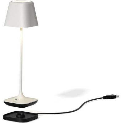 Leonardo, Tischlampe, Capri Akku Tischleuchte Weiss RGB 76051 Leonardo, Tischlampe, Capri Akku Tischleuchte Weiss RGB 76051