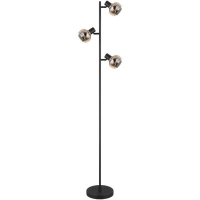 Globo - Stehlampe Tokki - Schwarz - Metall - 54309SB - Moderne Stehlampe Globo - Stehlampe Tokki - Schwarz - Metall - 54309SB - Moderne Stehlampe