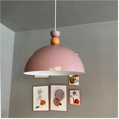 Bamyum, Pendelleuchte, Lipeo-Holzgriff Pendelleuchte Lila (E27) Bamyum, Pendelleuchte, Lipeo-Holzgriff Pendelleuchte Lila (E27)