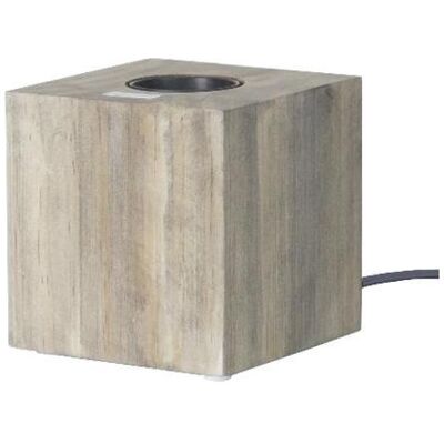 Scharnberger+Hasenbein, Tischlampe, 88901 Holz-Leuchte Würfel 90x90mm mit (E27) Scharnberger+Hasenbein, Tischlampe, 88901 Holz-Leuchte Würfel 90x90mm mit (E27)