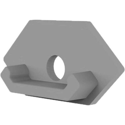 Isoled, Beleuchtung Zubehör, Endkappe E217 für LED Trockenbauprofil Ausseneck, mit Kabeldurchführung, 1STK Isoled, Beleuchtung Zubehör, Endkappe E217 für LED Trockenbauprofil Ausseneck, mit Kabeldurchführung, 1STK