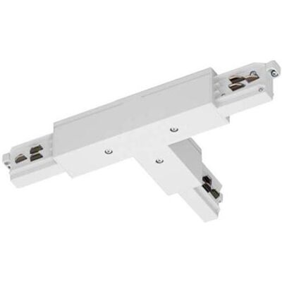 LTS, Beleuchtung Zubehör, T-Verbinder Schutzleiter innen links weiss ST-A T/PE-IN-L/9015 LTS, Beleuchtung Zubehör, T-Verbinder Schutzleiter innen links weiss ST-A T/PE-IN-L/9015