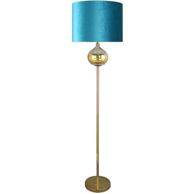 Eurofirany Lotos9 Stehlampe - Stehlampe mit Satinbezug Eurofirany Lotos9 Stehlampe - Stehlampe mit Satinbezug