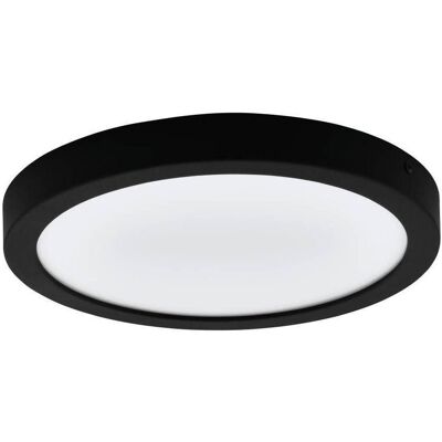EGLO - IDUN 2 LED Wandleuchte + Deckenleuchte - 15W, Ø300mm, Schwarz Weiß EGLO - IDUN 2 LED Wandleuchte + Deckenleuchte - 15W, Ø300mm, Schwarz Weiß