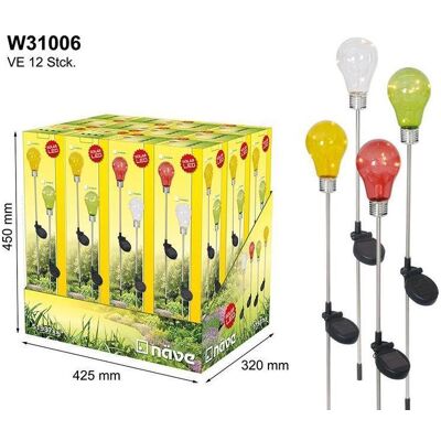 Näve, Tischlampe, Display Solar-Erdspiess Glühbirne Näve, Tischlampe, Display Solar-Erdspiess Glühbirne