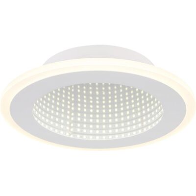 GLOBO 48919-12R Deckenleuchte - LED 12W/750lm, Weiß, 3D Effekt GLOBO 48919-12R Deckenleuchte - LED 12W/750lm, Weiß, 3D Effekt