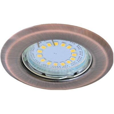 Tracon, Wandleuchte + Deckenleuchte, Einbauleuchte für Spotlampen, mat kupfer Tracon, Wandleuchte + Deckenleuchte, Einbauleuchte für Spotlampen, mat kupfer