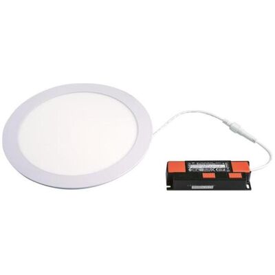 Rutec, Deckenleuchte, Slim-Downlight TALAN M 9-18W 48502 1000-1930lm 27/3/4K IP44 D220mm DA210mm (1000 lm) Rutec, Deckenleuchte, Slim-Downlight TALAN M 9-18W 48502 1000-1930lm 27/3/4K IP44 D220mm DA210mm (1000 lm)