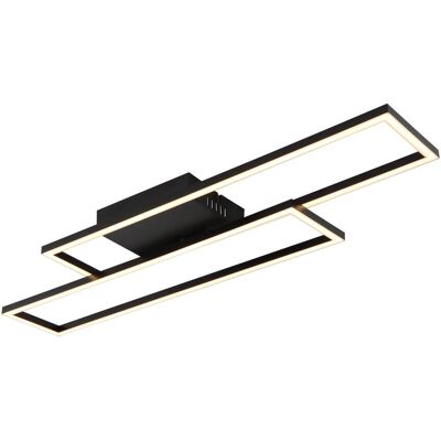 Globo, Deckenleuchte, Tatjana LED Deckenleuchte 30W Warmweiss Schwarz Matt 5,6cm 67363-30 (3650 lm) Globo, Deckenleuchte, Tatjana LED Deckenleuchte 30W Warmweiss Schwarz Matt 5,6cm 67363-30 (3650 lm)