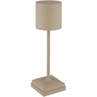 Globo, Tischlampe, Dixon LED Tischleuchte Warmweiss Sandfarben Matt Ø9,3cm 58487S (180 lm) Globo, Tischlampe, Dixon LED Tischleuchte Warmweiss Sandfarben Matt Ø9,3cm 58487S (180 lm)